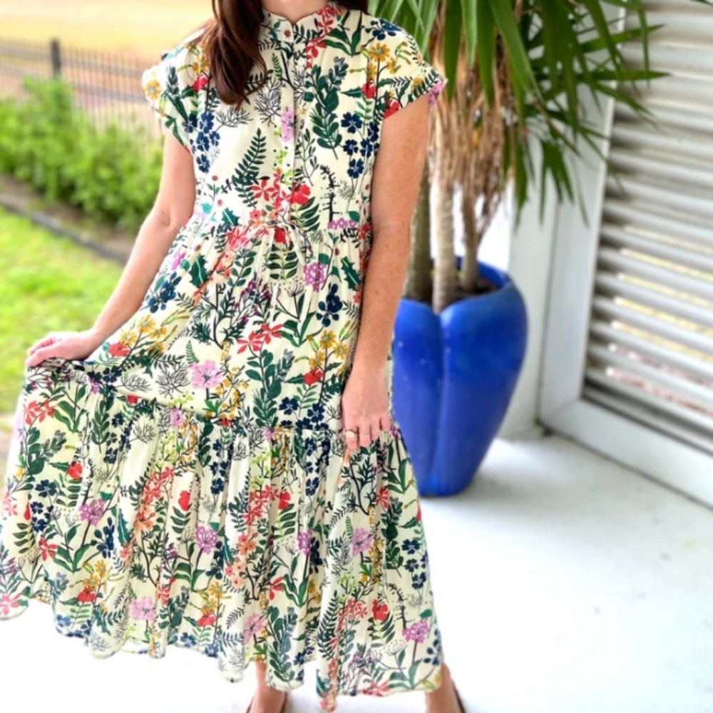 Ro's Garden Mumi Pamela Dress Size XS - Picture 5 of 10